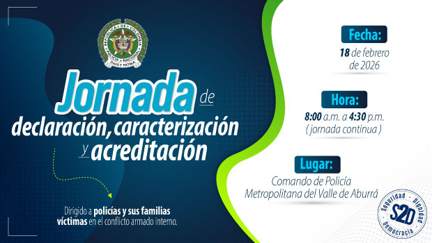 Jornada declaraci&oacute;n, caracterizaci&oacute;n y acreditaci&oacute;n de v&iacute;ctimas 