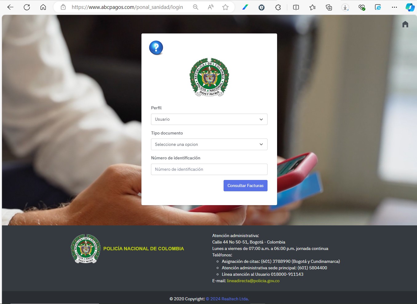 Link pagos PSE DISAN