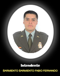 Fotograf&iacute;a del Se&ntilde;or It. Sarmiento Sarmiento Fabio Fernando quien falleci&oacute; en cumplimiento de su deber.