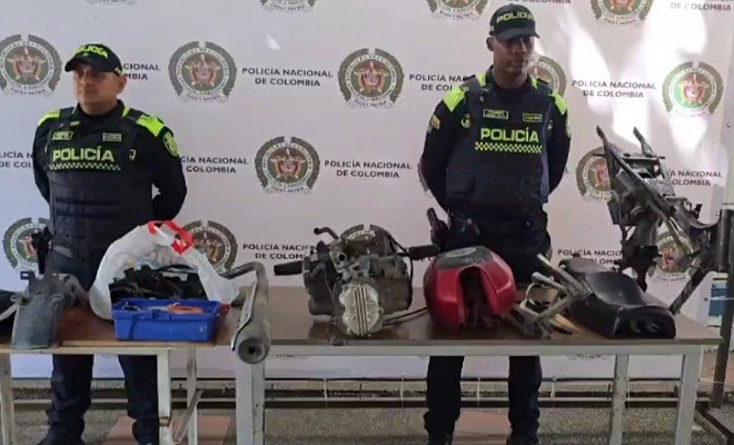 En una vivienda de Villavicencio fue recuperada una motocicleta hurtada