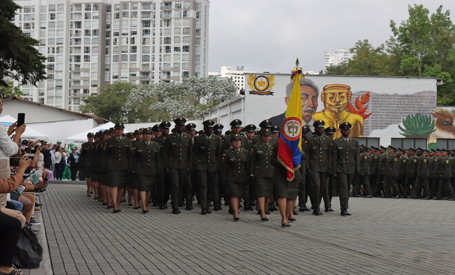 La Escuela de Carabineros Alejandro Gutiérrez fue el escenario de una imponente ceremonia de graduación del curso 006 
