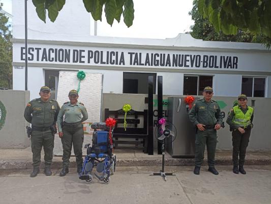 Estación de policía talaigua 