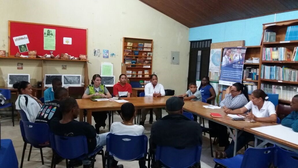 Policía Infancia convocó encuentro con padres de familia y estudiantes para tratar temas de intolerancia dentro de las instituciones