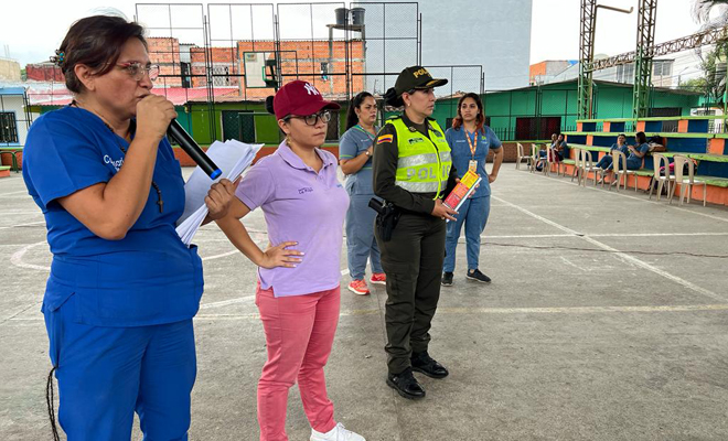 Policía y Alcaldía de Villavicencio adelantan jornadas de atención para prevenir la violencia intrafamiliar en la ciudad.