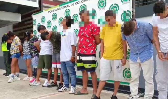 Esta organización delictiva distribuía en Yopal más de mil dosis diarias que dejaban un dividendo de 120 millones. 