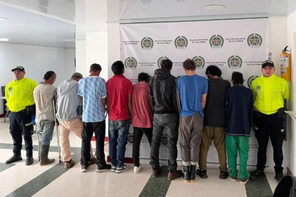 Desarticulado "Los del Cerro", grupo delincuencial dedicado al tráfico de estupefacientes en Aguadas