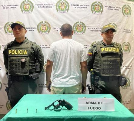 Aprehensión por arma de fuego