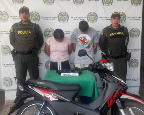 Capturados con porte de estupefacientes 