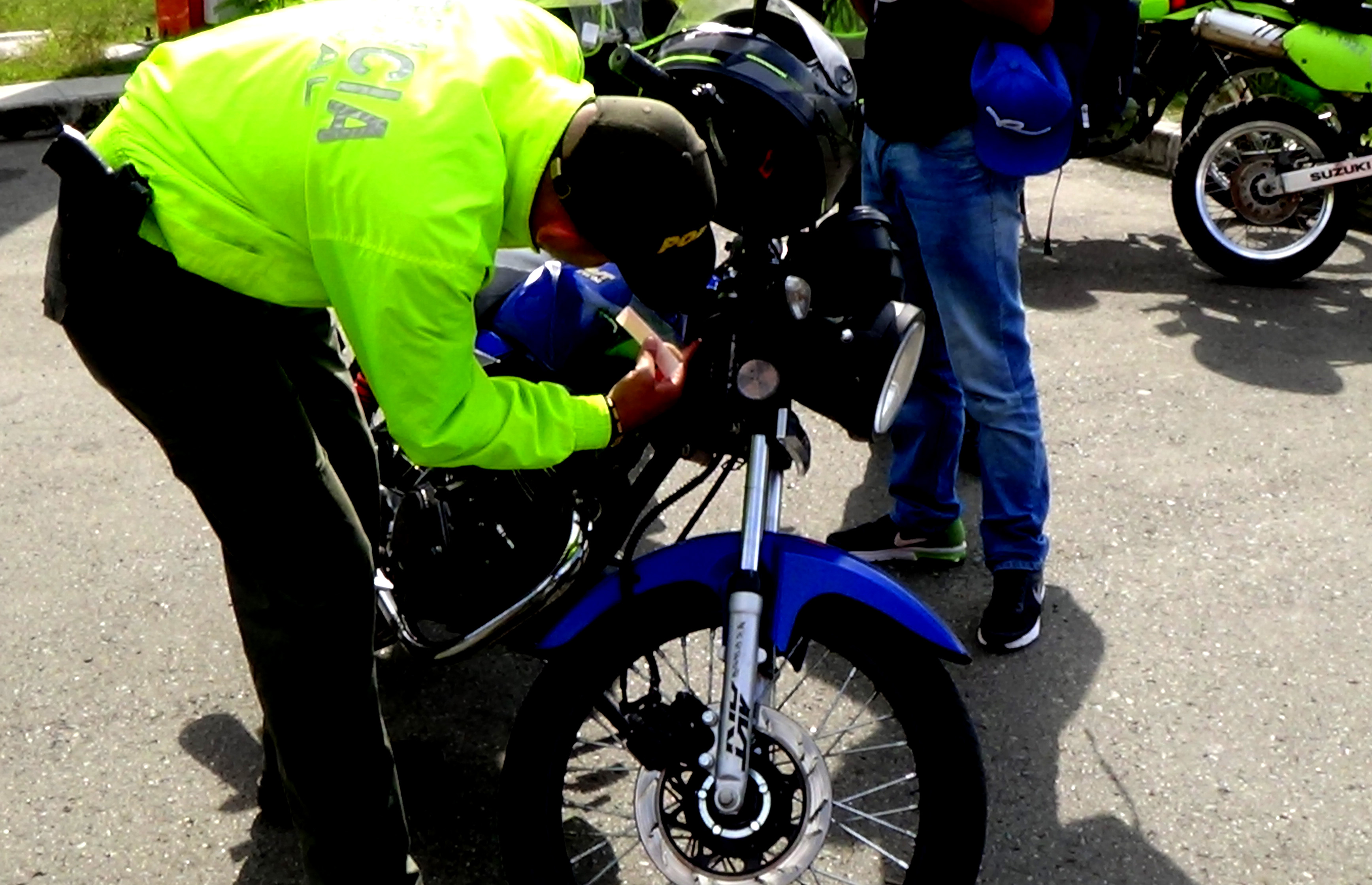 Mega operativo contra el hurto a motocicletas