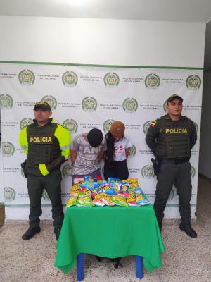 Capturados por hurto 