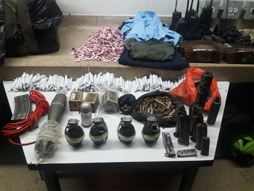 Acciones de control y vigilancia permitieron hallar material de guerra en vivienda de la Comuna 13 