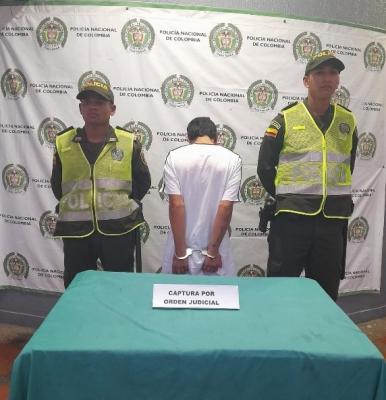 Capturado por una orden judicial