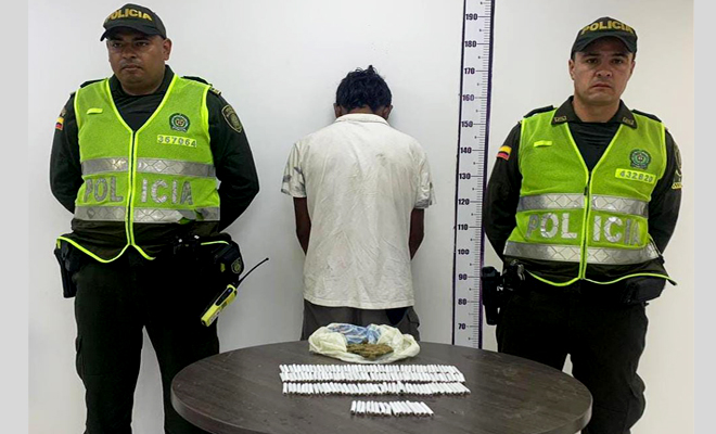 El alucinógeno iba a ser comercializado en este importante sector de la comuna No. 4 de la capital del Meta.