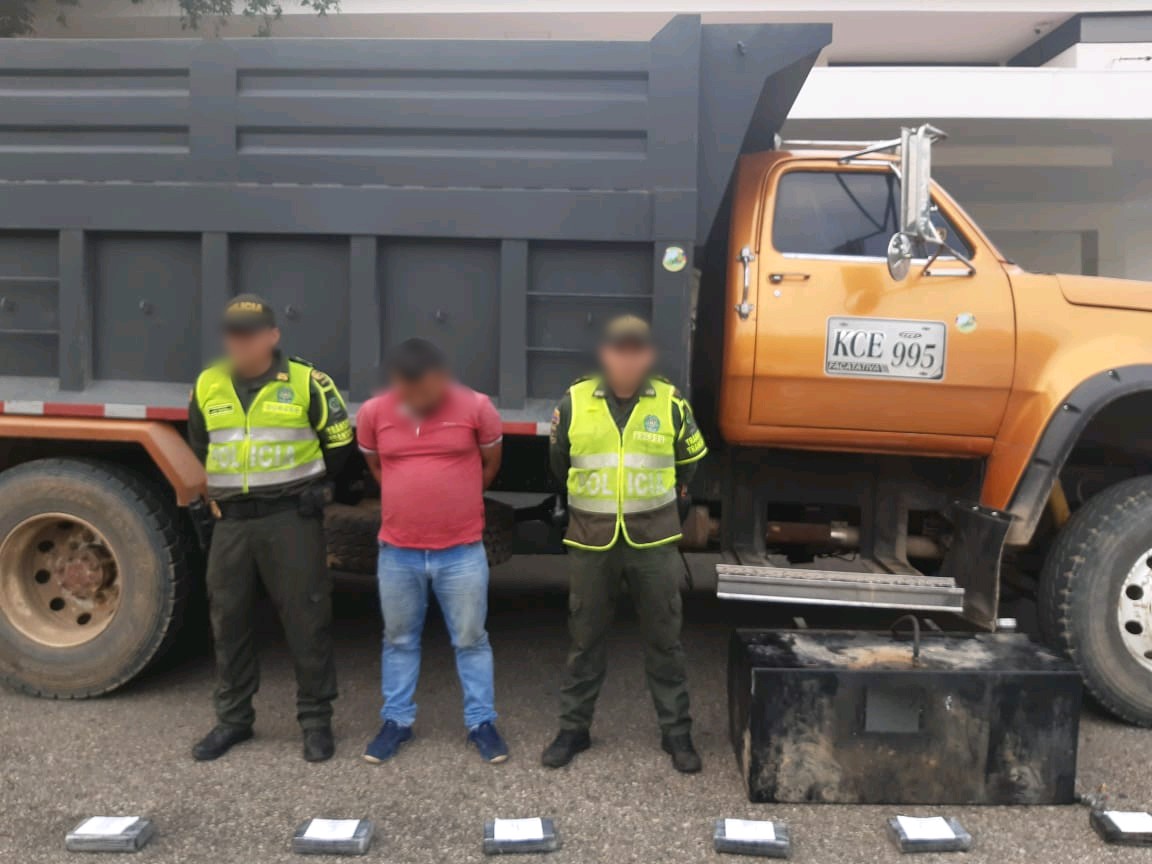 Incautación de cocaína 