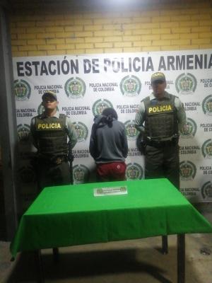 Capturada por agresión 