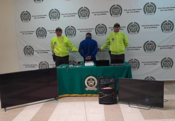 capturado por hurto en la ciudad de Armenia