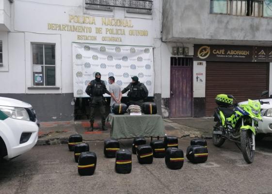 Capturado con estupefacientes 