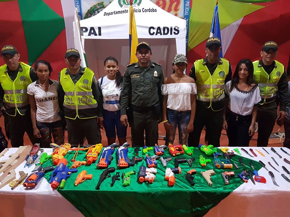 Esta actividad se desarrollo en los 25 municipios del departamento