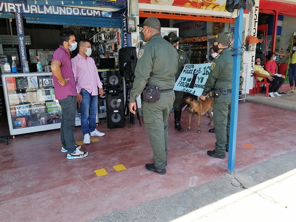 El departamento de Policía del Guainía como parte de las estrategias que viene implementando para contrarrestar los delitos que afectan la seguridad ciudadanía.