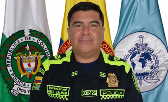 Teniente Coronel Pablo Galindo Valencia