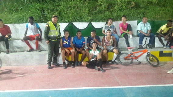 En el Barrio la Cecilia Etapas I dentro del polideportivo 