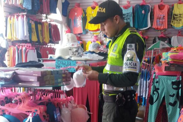 redada contra el contrabando en Santa Rosa de Cabal