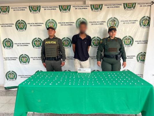 Capturado por tráfico de estupefacientes