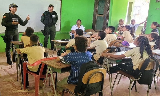  Actividad de capacitación a estudiantes, docentes y padres de familia