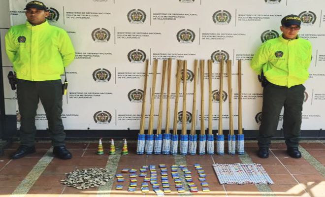 Continúan los controles para reducir la comercialización y uso de la pólvora en Villavicencio.