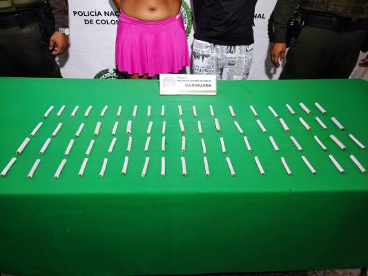 Policía de Neiva arrecia contra el tráfico de narcóticos. 