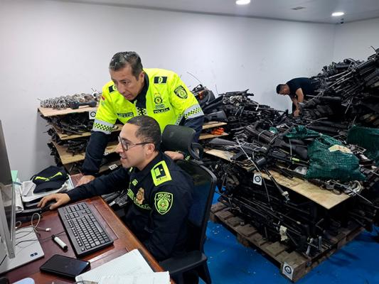 Correcta custodia del material asignado 