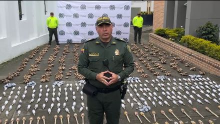 En operativos del Plan Navidad “Familias Felices” se evita la comercialización de más de 8.000 unidades de material pirotécnico