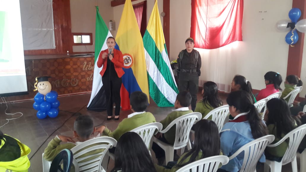 En Putumayo nuestra niñez le dice “no” al consumo de sustancias psicoactivas