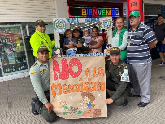 En Cundinamarca realizamos control a los establecimientos de juegos de azar y a la mendicidad infantil