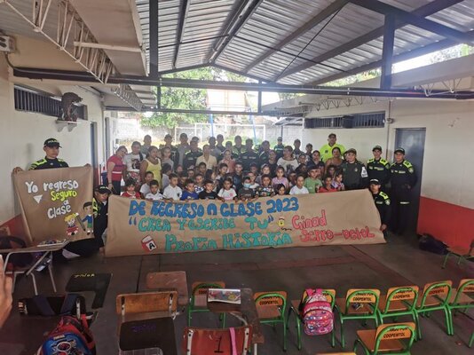La Policía Tolima invita a la comunidad a denunciar cualquier hecho que afecte a los niños, niñas y adolescentes.