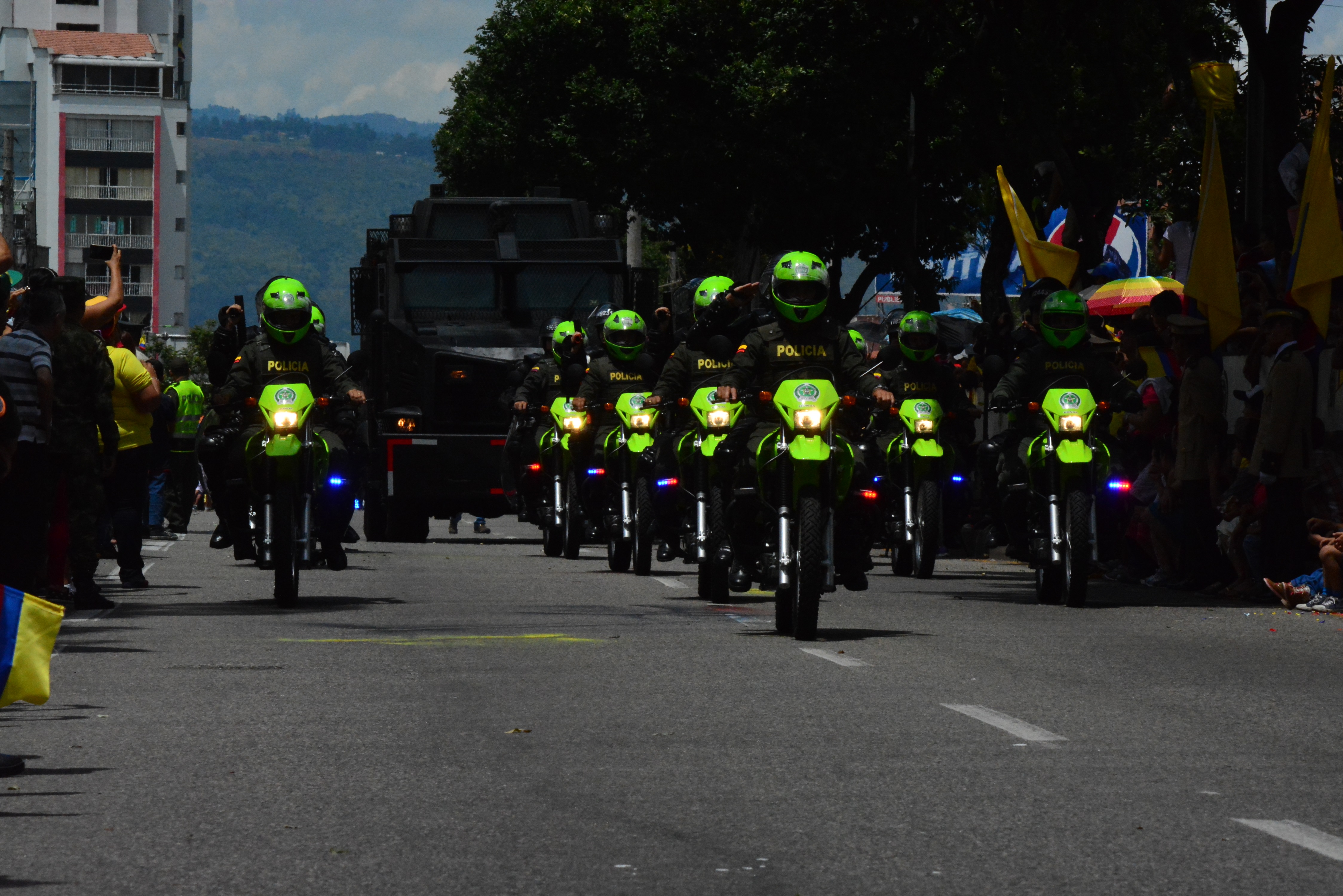 Día de Independencia Policía de Santander