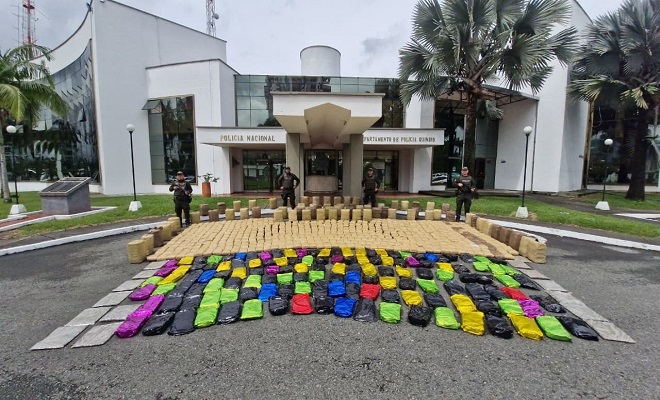 Incautados 1,2 toneladas de marihuana en vías del país