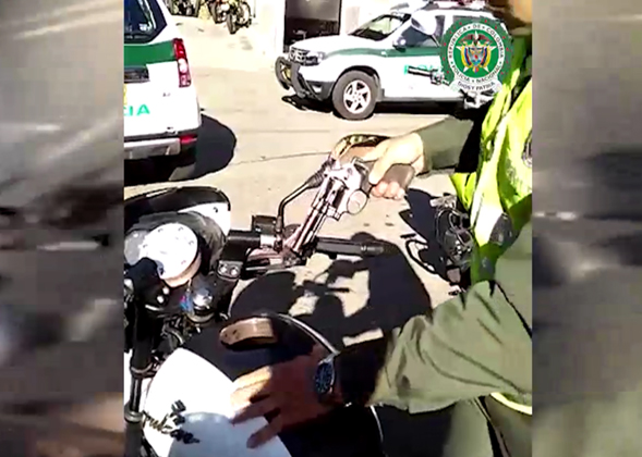 Controles en barrio Poblado de Medellín permiten detectar hombres armados