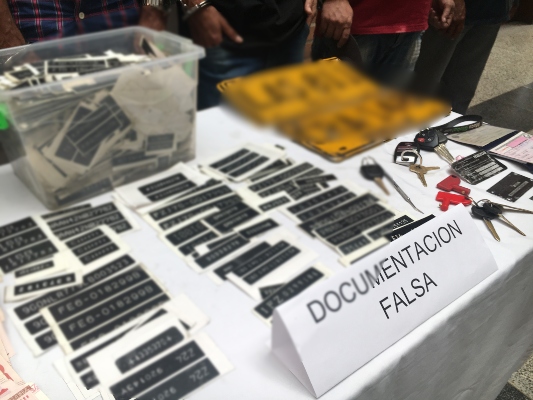 Golpe al grupo delincuencial “los 4x4” dedicados al hurto de vehículos