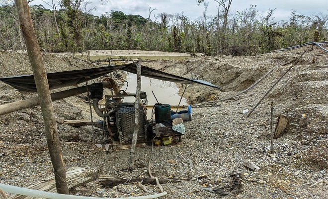 Ejército y Policía propinan contundente golpe a minería ilegal