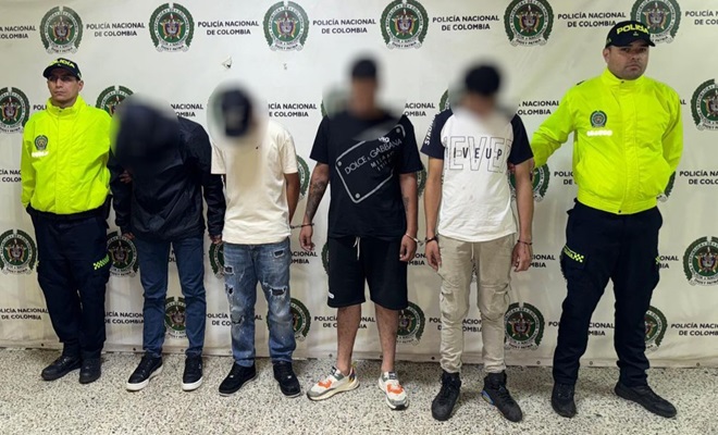 Cuatro hombres fueron capturados por el homicidio de un conductor de plataforma en Girardota