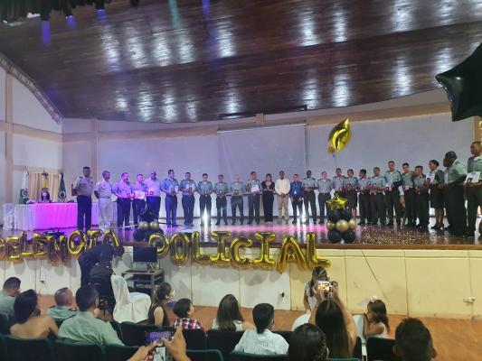 Policías galardonados 