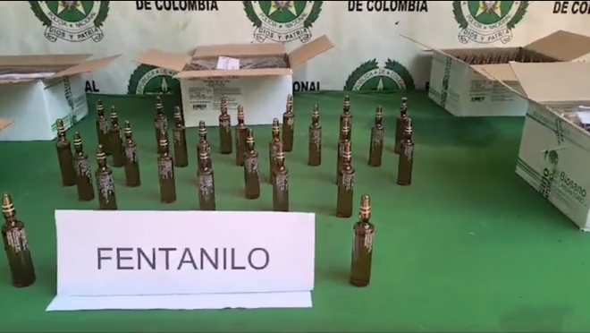 500 ampollas habían sido enviadas mediante la modalidad de encomienda