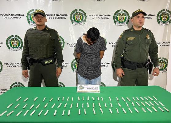 Policía de Neiva arrecia contra el tráfico de narcóticos. 