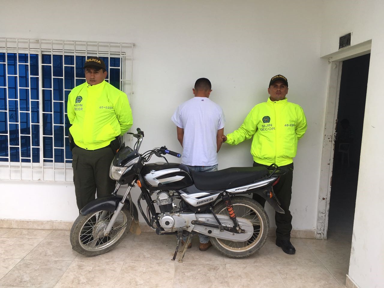 La captura de esta persona se realizò en el municipio de Tierralta