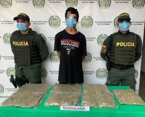 Capturado y aprehendido en Montenegro