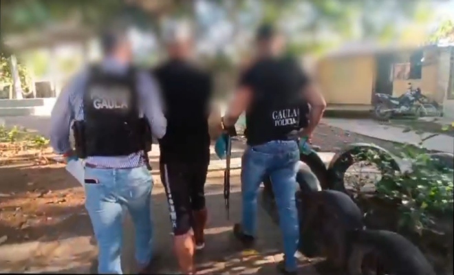 Al momento de su detención amenazó de muerte a la comunidad. Un juez lo envió a la cárcel.