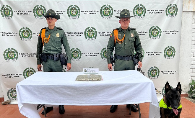 Aprehensión de adolescente por tráfico de estupefacientes en el barrio Bogotá