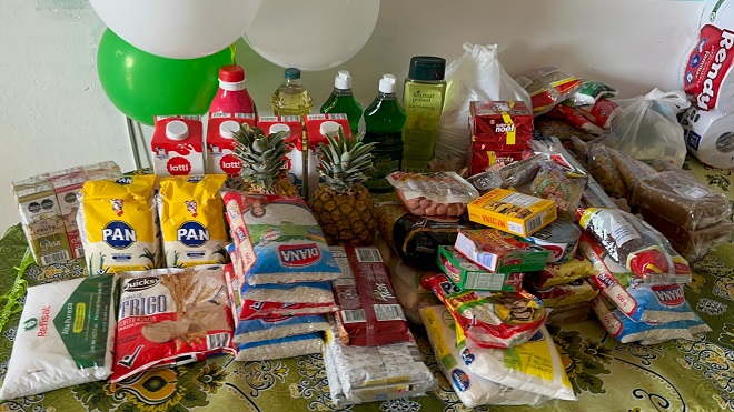 Ayudas entregadas a las familias