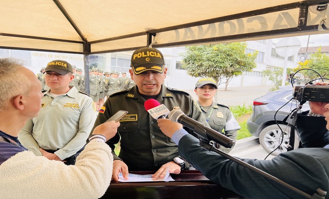 Comandante de Policía en Nariño entrega balance 